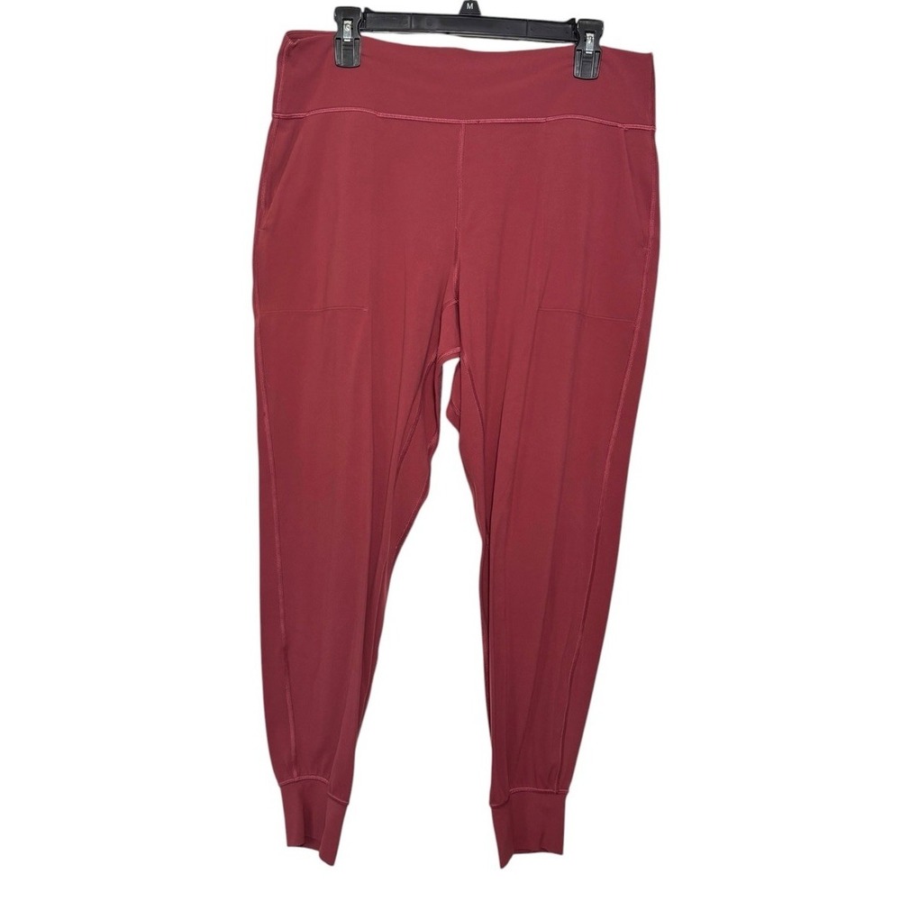 Lululemon Align Joggers 28" In Red Merlot Women's  Size 14 Athleisure